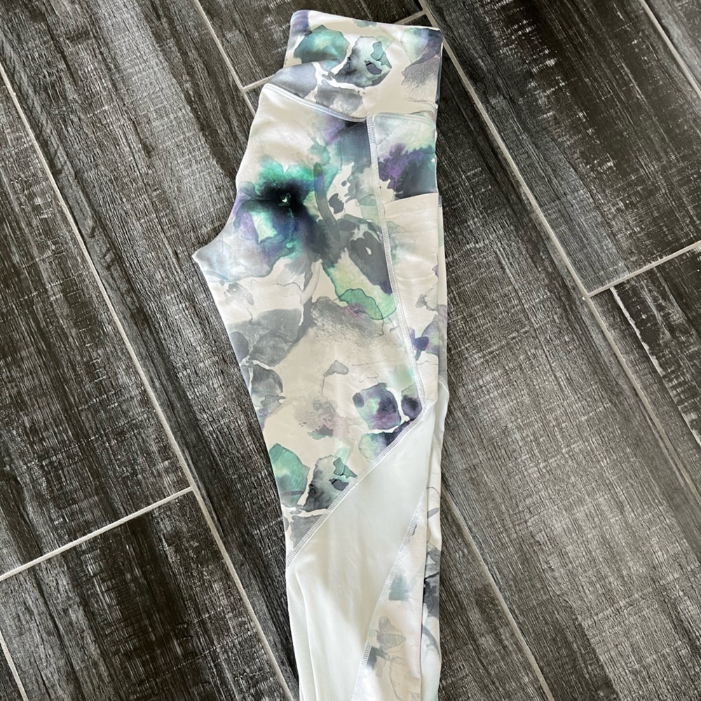 Athleta floral print legging